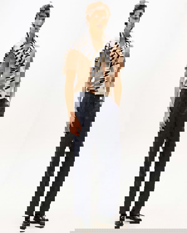 Tommy Hilfiger Essential Seasonal Regular Fit Solid Mens T-Shirt - Coastal Taupe