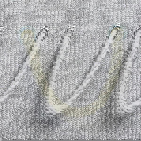 JVL Serena Foldable Fabric Laundry Hamper with Lid for Bedroom and Bathroom Use, Light Grey