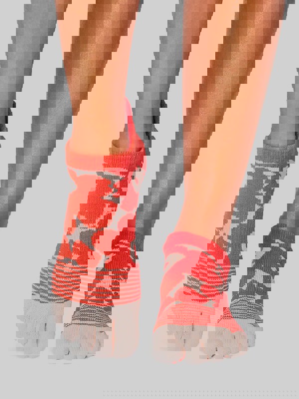 ToeSox Low Rise Full Toe Women's Yoga Grip Socks