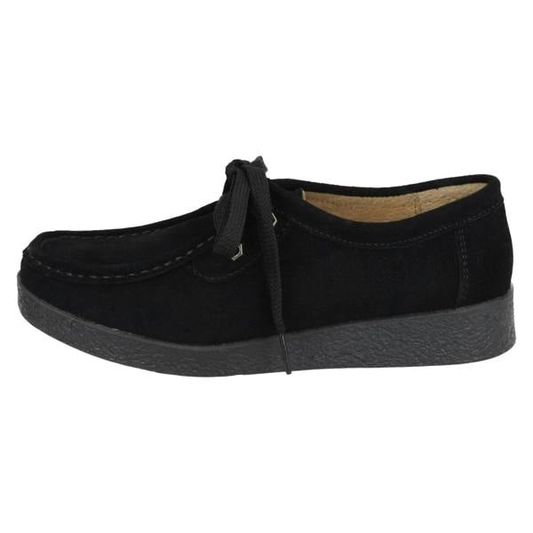 Eaze Ladies Eaze Flat Casual Lace Up Shoes