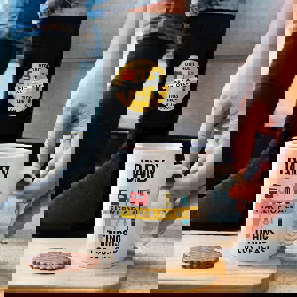 Personalised Memento Company Personalised Fixer of All Things Mug & Socks Set