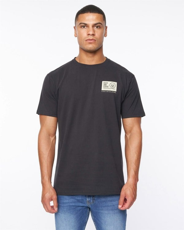 Duck and Cover Tamtar T-Shirt - Black