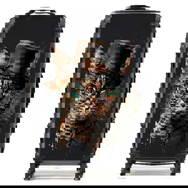 Warren Reed Bengal Cat Splashart Suitcase