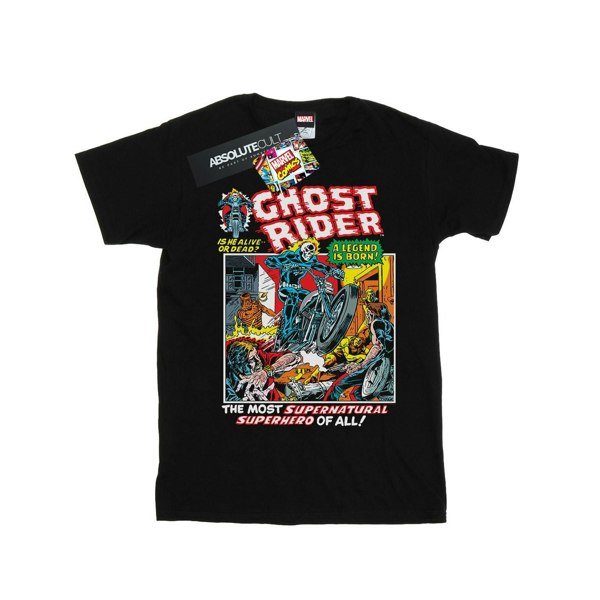 Marvel Boys Ghost Rider T-Shirt - Black