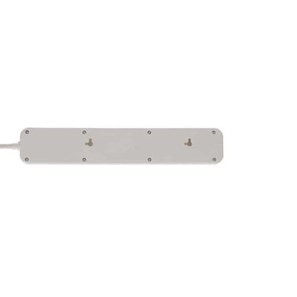 Brennenstuhl Extension Lead With Surge Protection - 4 Sockets - 2 Metre Cable