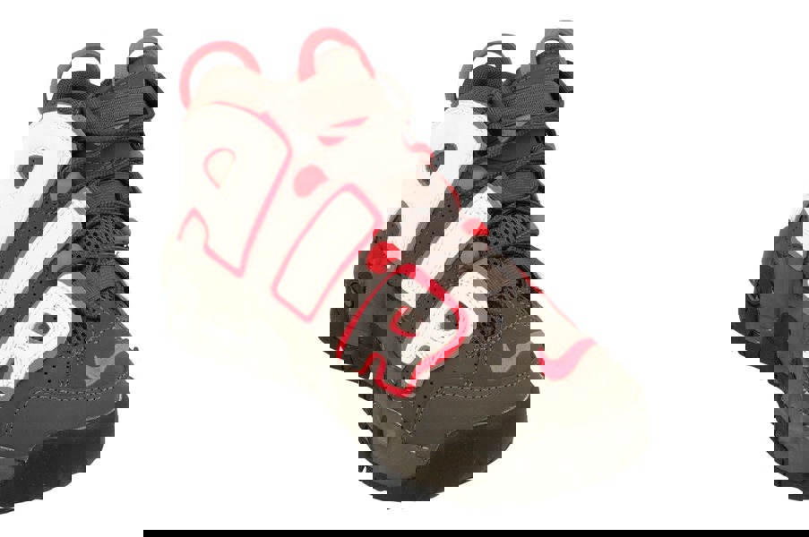 Nike Air More Uptempo GS Basketball Trainers Dh9719  200 - Medim Ash White Black 200 - Photo 3