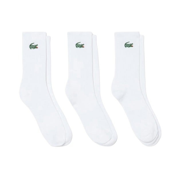 Lacoste 3-Pack Jacquard Crocodile Sport Socks