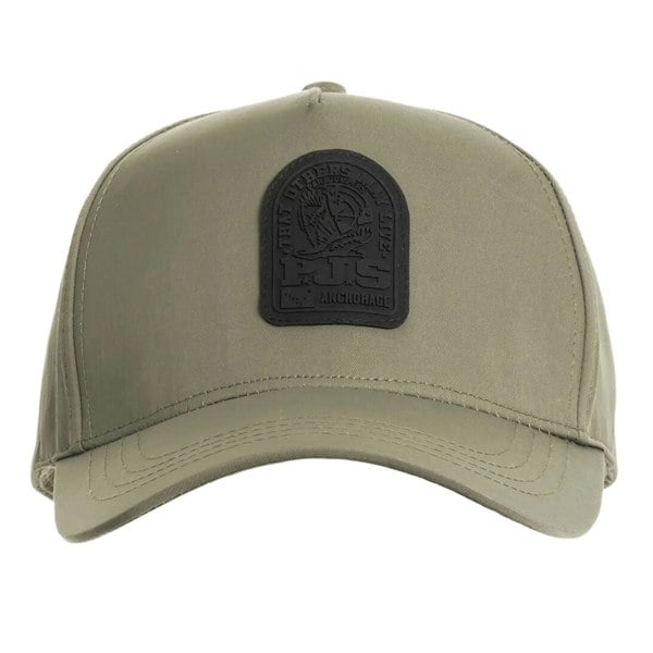 Parajumpers Satin Patch Logo Cap - Thyme Green