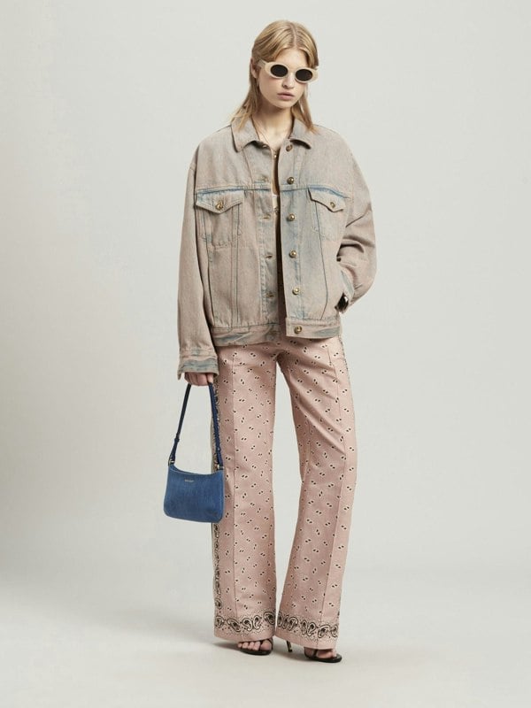 Palm Angels Lategram Shoulder Bag Blue - Supplied FashionPALM ANGELS