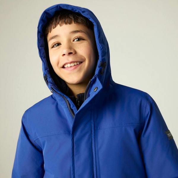 Regatta Childrens/Kids Farbank II Waterproof Insulated Jacket - Olympian Blue/Navy - 