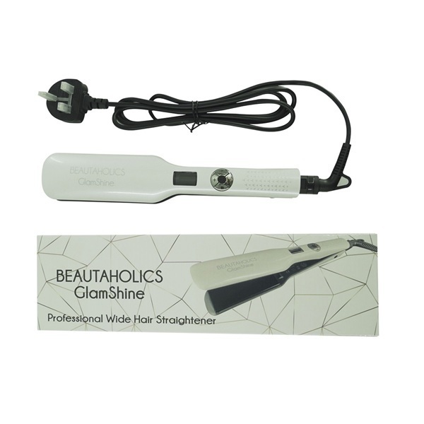 Beautaholics GlamShine Wide Plate Variable Heat Hair Straighteners