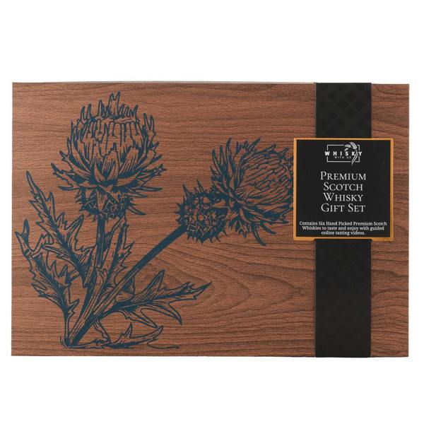 Whisky With Us Premium Scotch Whisky Tasting Set – 6 Well Aged Miniature Scotch Whiskies
