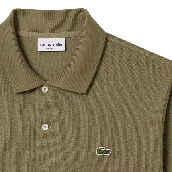 Lacoste Classic Fit Polo Shirt Khaki Green