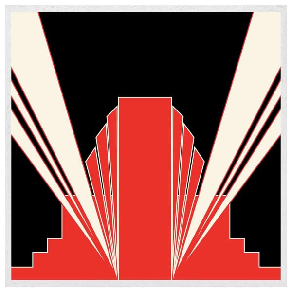 Benjamin Tate Design Art deco building (Picutre Frame)