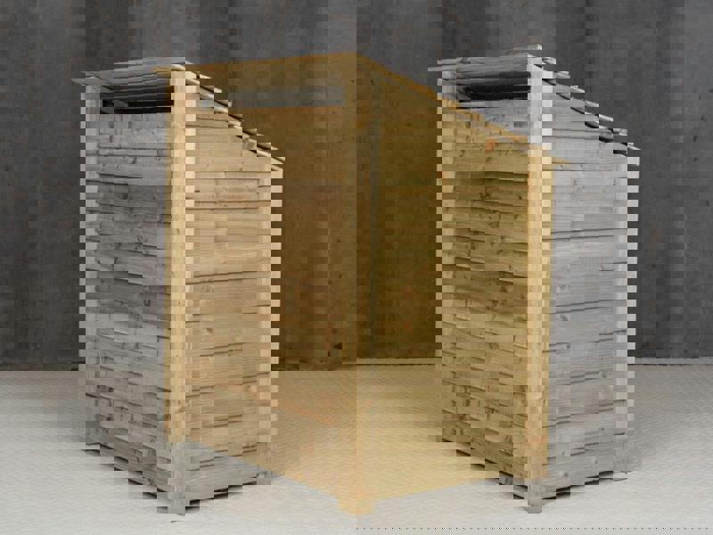 Arbor Garden Solutions Wooden Log Store W-119cm, H-126cm Or 180cm, D-88cm