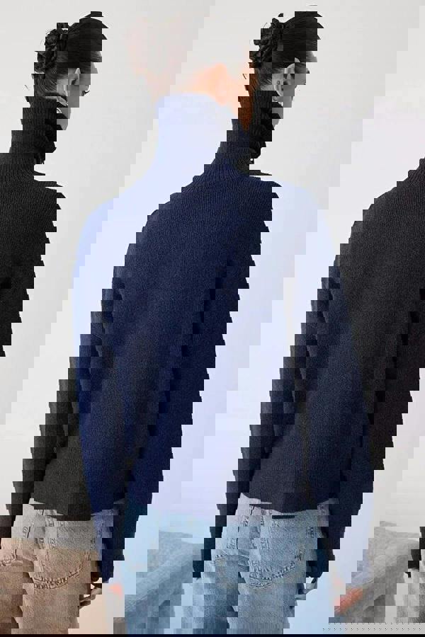 WOVCOR Soft Textured Oversize Knit Cardigan with Zipper