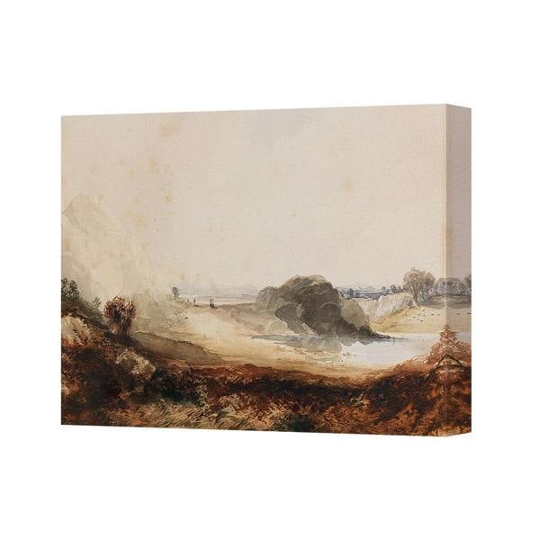 Benjamin Tate Design Coastal Landscape Canvas Art Print Gallery Wrapped In The United Kingdom
