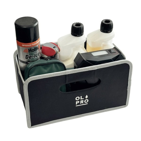 6L Folding Storage Box OLPRO - with items inside