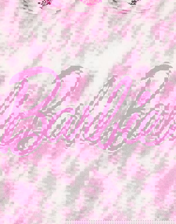 Barbie Girls Pink Tie Dye Poncho Towel