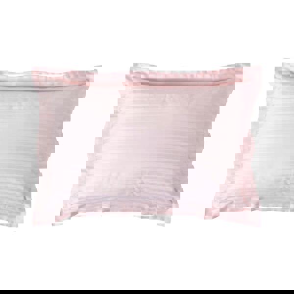 HOMESCAPES Silky 330 TC Egyptian Cotton Satin Stripe Oxford Pillowcase, Standard Size