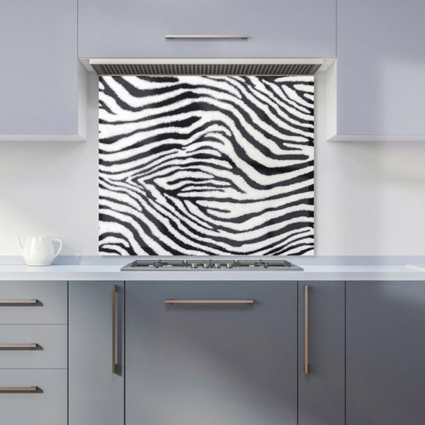 Warren Reed - Designer Zebra Texture Pattern Kitchen Splashback