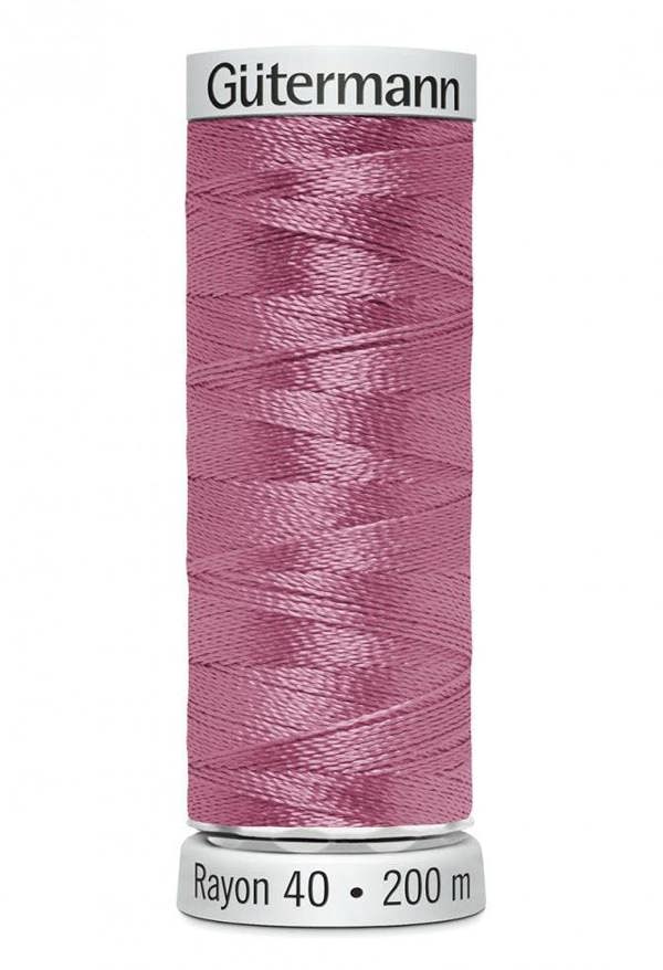 Gutermann No 40 Sulky Rayon Embroidery Thread 200m Rayon Thread Suitable For Embroidery