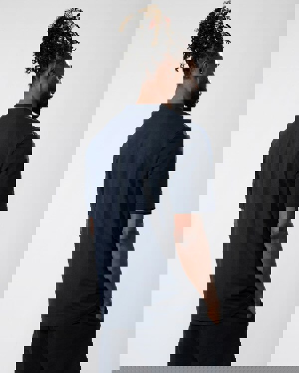 BOSS Orange TChup Mens Crew Neck Small Logo T-Shirt NOS - Dark Blue 404