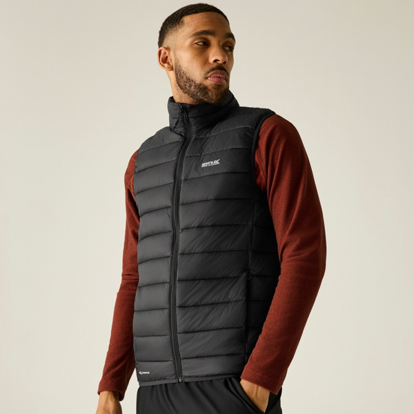 Regatta Mens Marizion Quilted Gilet - Black