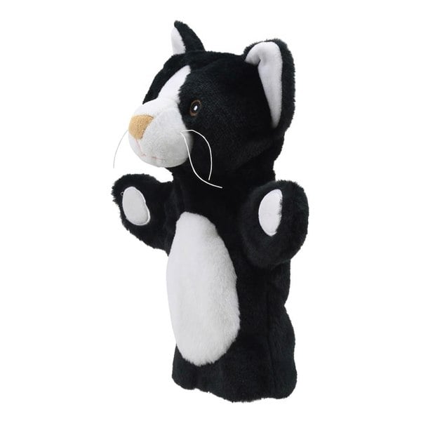 The Puppet Company Cat (Black and White) - ECO Puppet Buddies - Animals