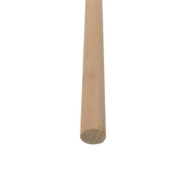 Snowdon Timber Hardwood Dowel Moulding, (Dia) 25mm (L) 2400mm