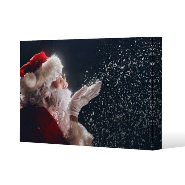 Benjamin Tate Design Merry christmas and happy holidays (canvas)
