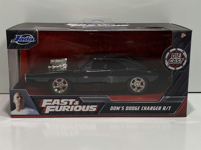 fast and furious doms dodge charger r/t 1:32 scale jada 97042