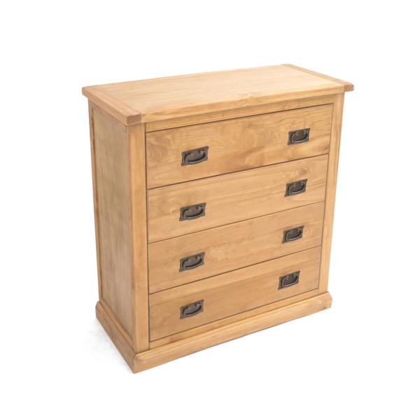 Cabinet Bits Lucca 4 Drawer Chest of Drawers Bras Drop Handle