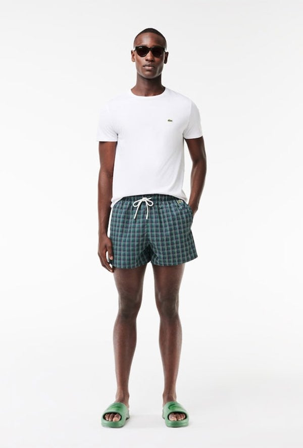 Lacoste Men's Printed Swim Shorts