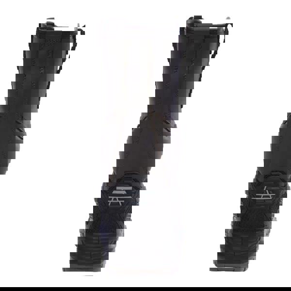 Apache APACHE AP305 Mens Pull On Safety Work Steel Toe S3 Rigger Boots, front view showing durable leather upper, steel toe cap, and slip-resistant sole designed for industrial safety.