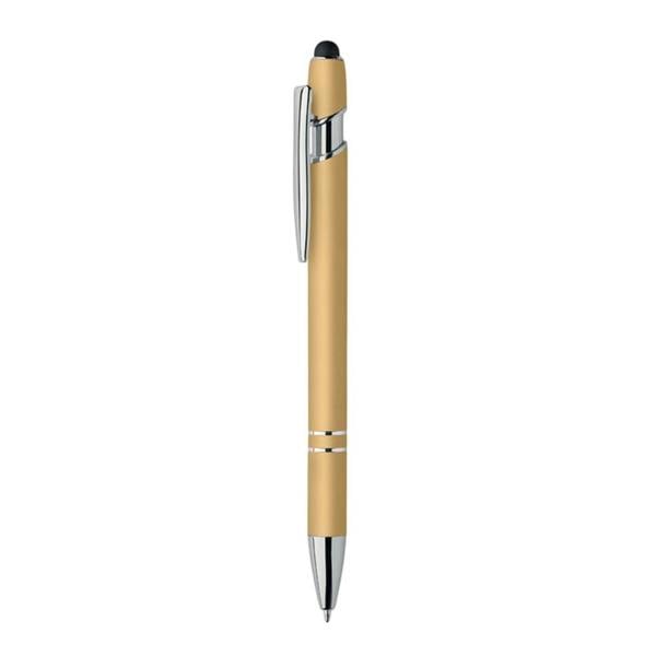 MidOcean Siparo Recycled Aluminium Stylus Pen - Gold - 