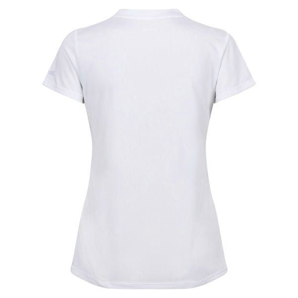 Regatta Womens/Ladies Fingal Plain V Neck T-Shirt - White