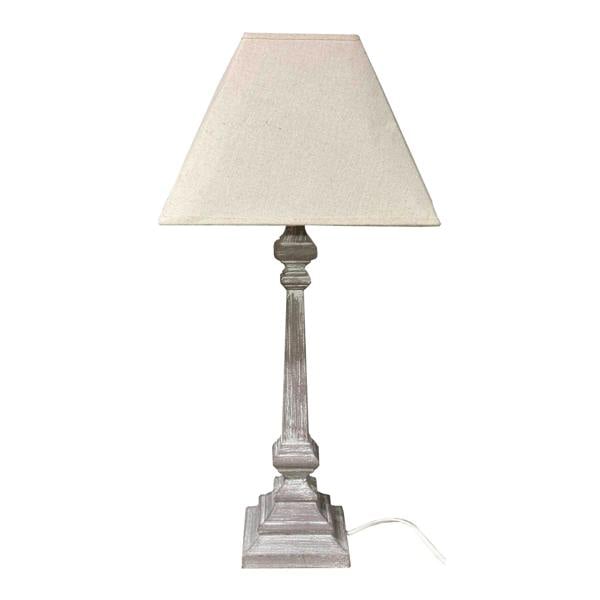 Hill Interiors Pula Table Lamp (UK Plug) - White - 
