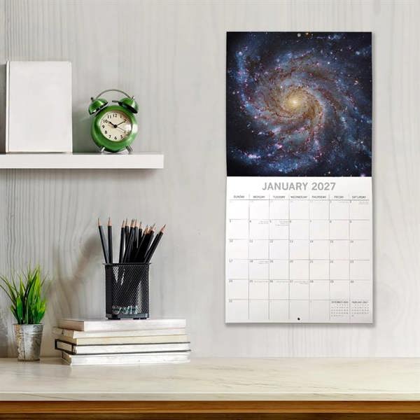 Space Calendar 2027, Wall Calendars, Month To View, Natural World, Gift