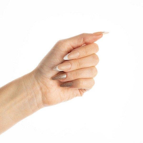 Nail HQ Champagne Sippin' Almond Nails