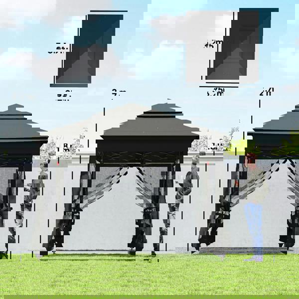 Double-top Pop Up Canopy