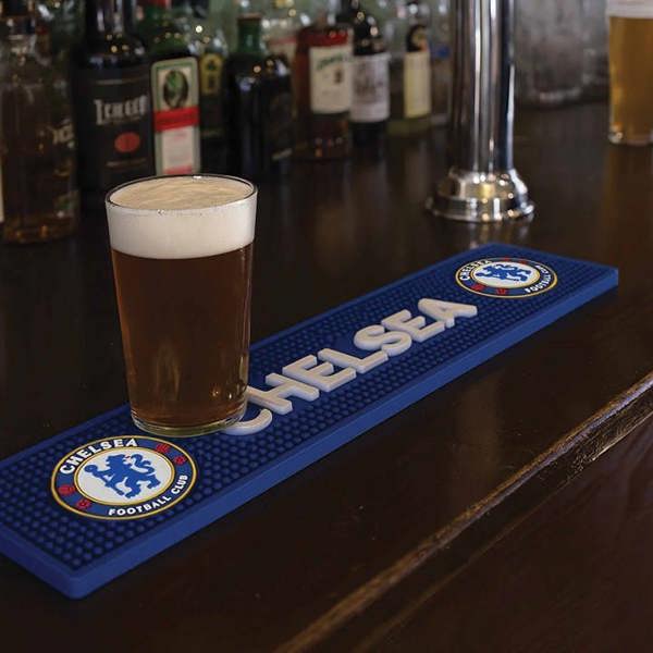 Chelsea FC Bar Runner Mat, Kitchen Accessories, Sports, Gift