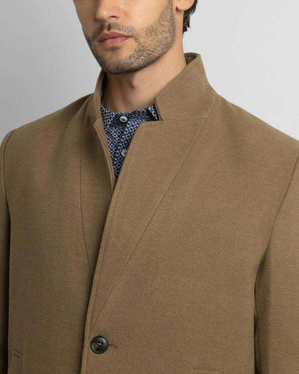 Steel & Jelly Holden - Inverted Collar Coat