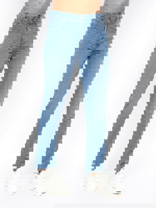 Crosshatch Lampoons Slim Fit Jeans Light Wash