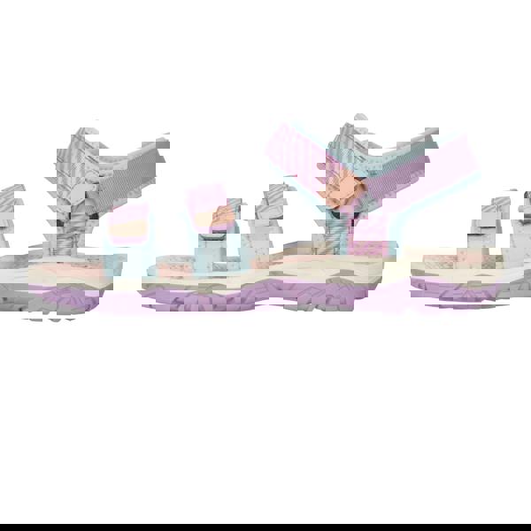 Mountain Warehouse Childrens/Kids 3 Touch Fastening Strap Sandals - Purple - 