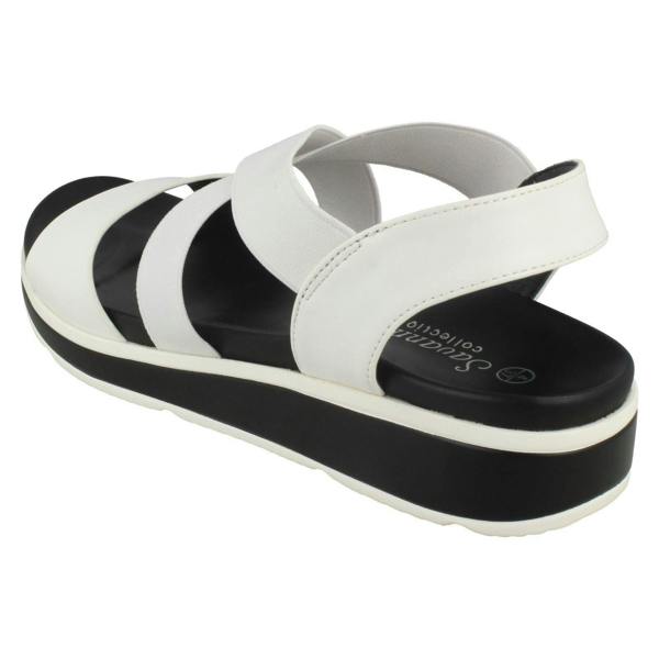 Savannah Ladies Savannah Low Wedge Sandals F10876