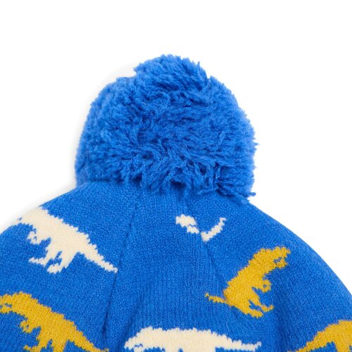 Trespass Kids Dillan Beanie - Blue - 5-7 Years - Blue - 95% Acrylic/5% Elastane