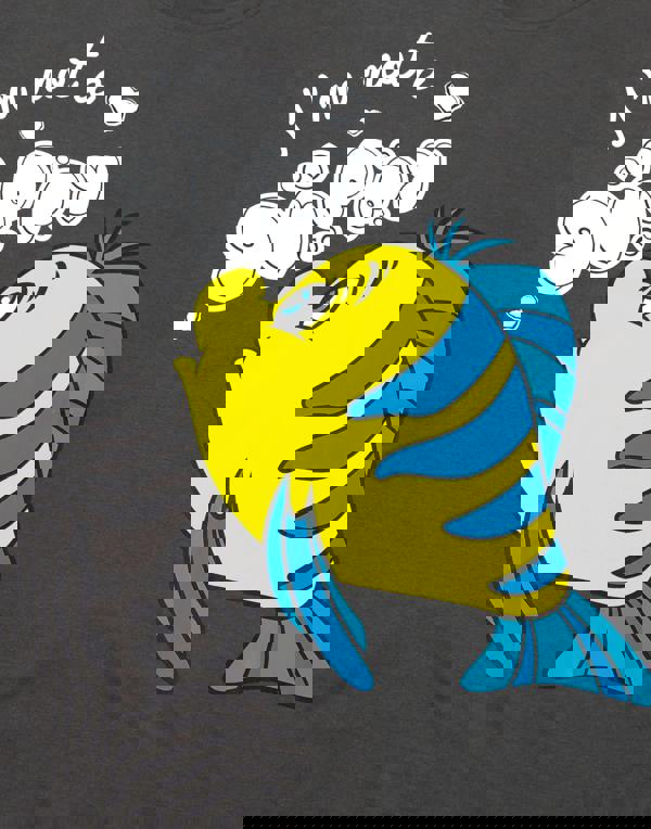 Disney Womens Grey The Little Mermaid And Flounder Short Sleeve Long Leg Pyjama Set