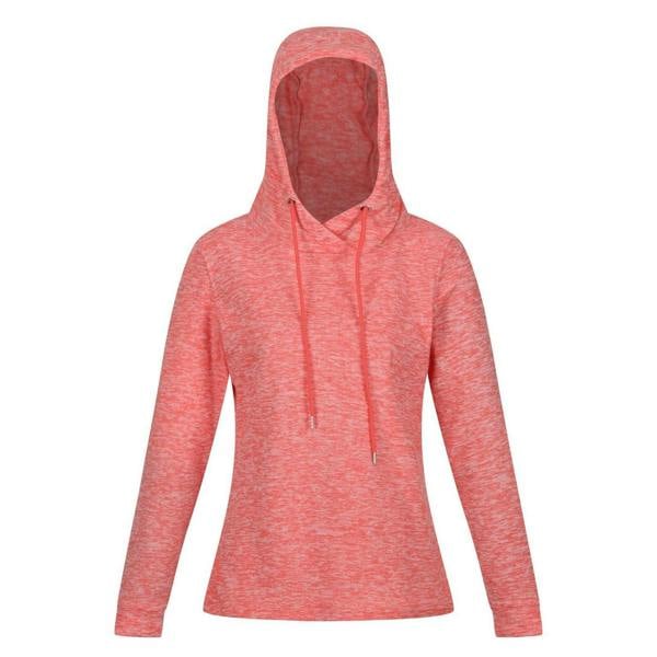 Regatta Womens/Ladies Azaelia Regular Long-Sleeved Hoodie - Peach Blossom Marl - 