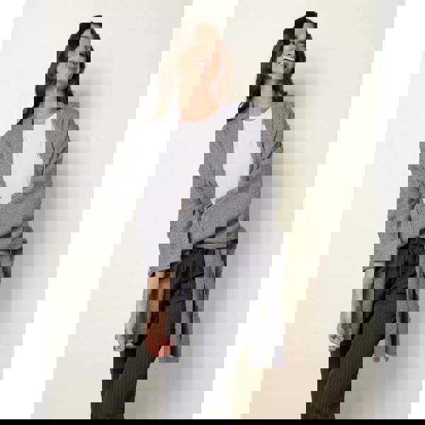 Blue Vanilla Heavy Knit Cardigan